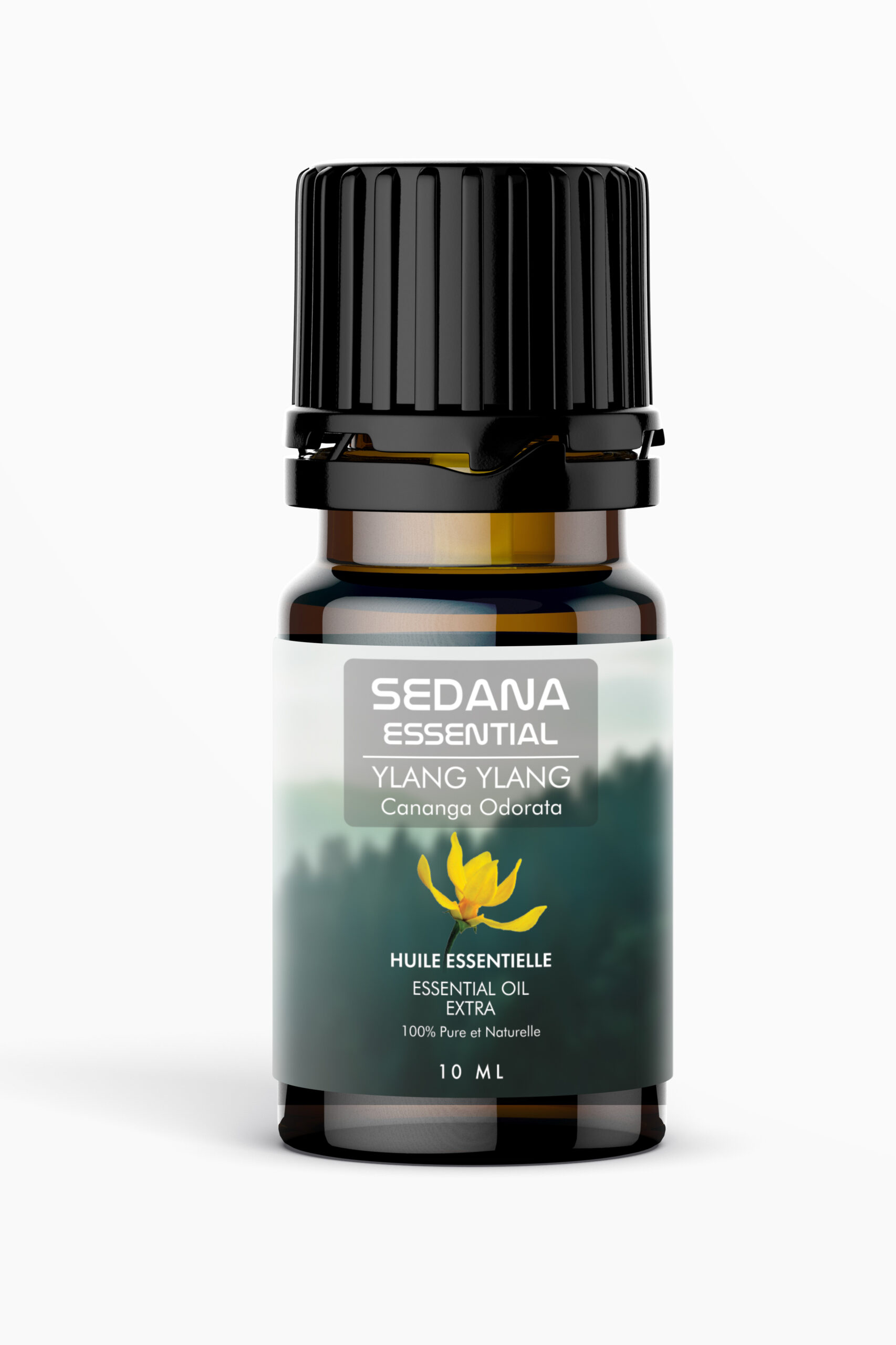 Ylang-Ylang Essential Oil Extra 100 % Pure & Natural , Aromatherapy oil for Relaxation, Sleep Aid, Stress Relief- Skincare & Hair care - 10 ml Relief - 10 ml